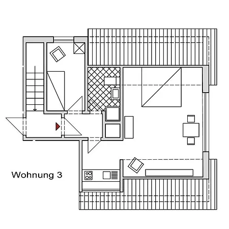 Haus-neue-liebe-wohnung-3-seegras Appartamento